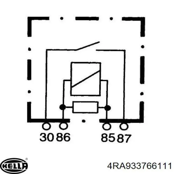 Реле вентилятора MR5 Mahle Original