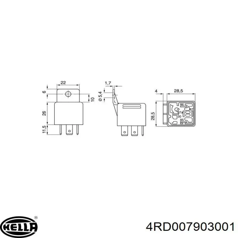 Автомобільні реле поворотів Renault (RVI) 5010589426 ціна, від 4.67 USD