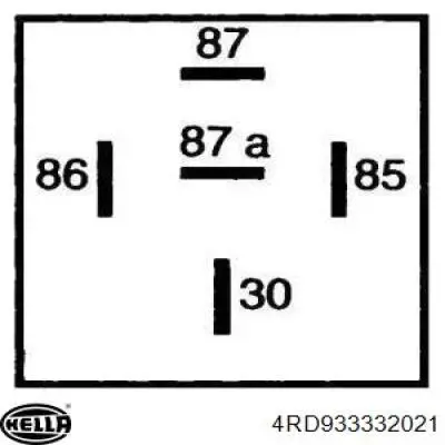 Купити 4RD933332021 HELLA 