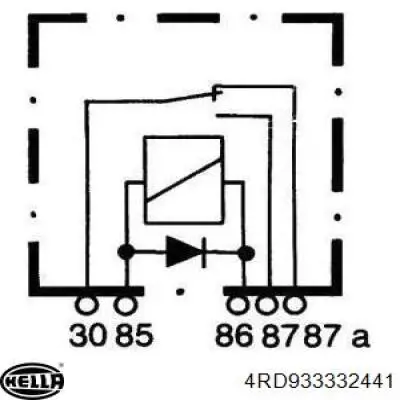 Реле покажчиків поворотів 332204202 Hyundai/Kia