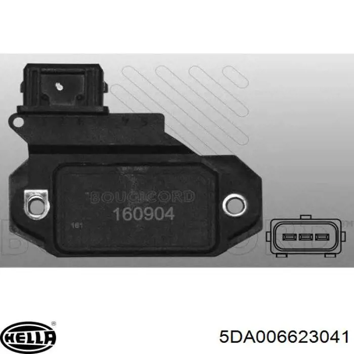 Купити 5DA006623041 HELLA Комутатор