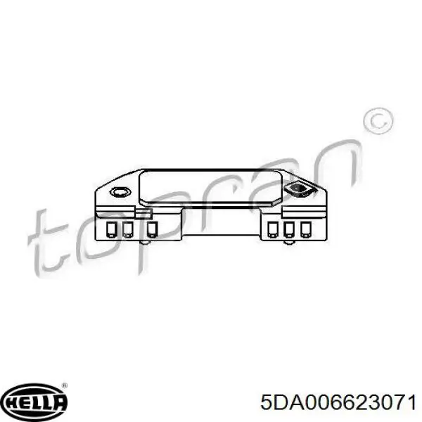 Модуль запалювання, комутатор 5DA006623071 HELLA