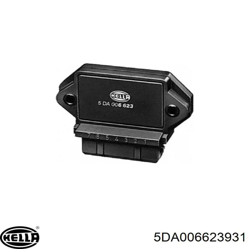 Комутатор системи запалювання HELLA 5DA006623931 ціна, від 15.47 USD