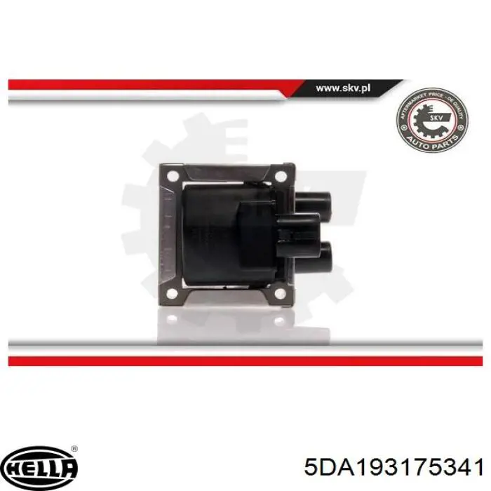 Котушка запалювання 5DA193175341 HELLA