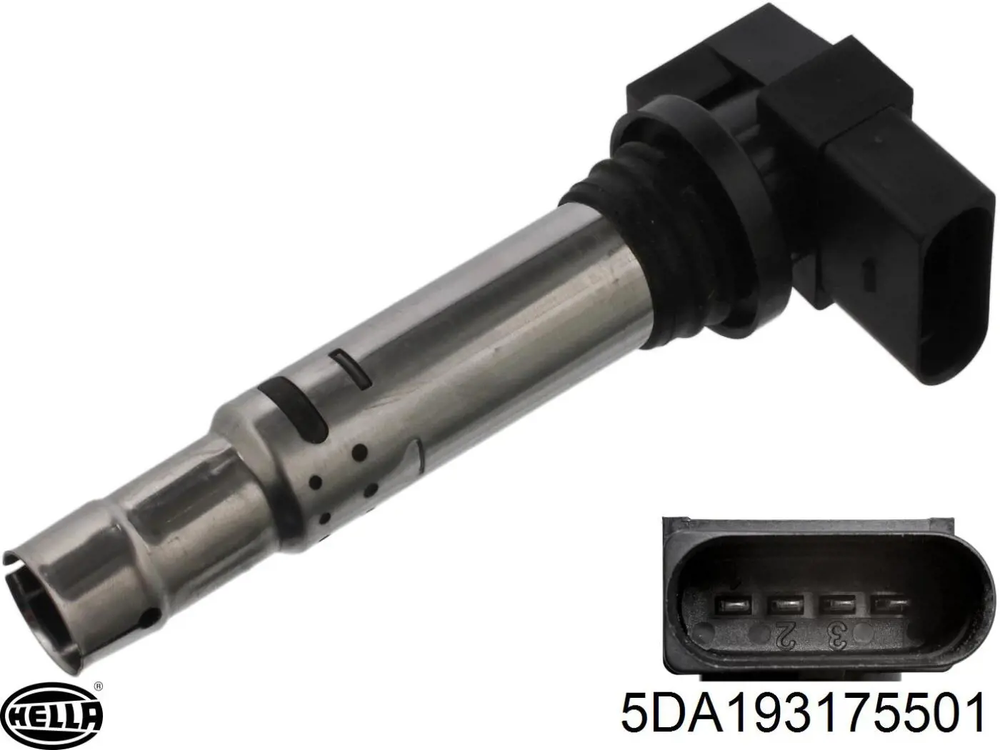 5DA193175501 HELLA Котушка запалювання