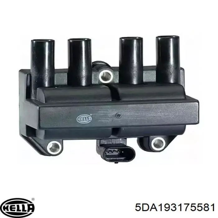 Котушка запалювання HELLA 5DA193175581 ціна, від 43.99 USD
