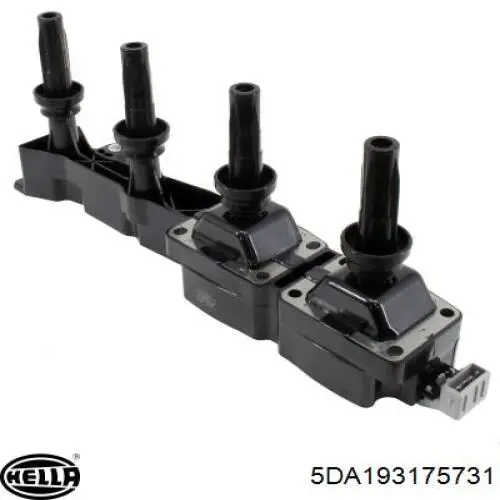 Котушка запалювання HELLA 5DA193175731 ціна, від 56.53 USD