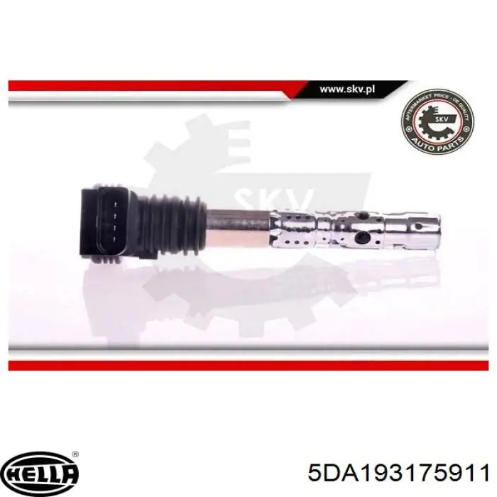 Котушка запалювання HELLA 5DA193175911 ціна, від 29.29 USD