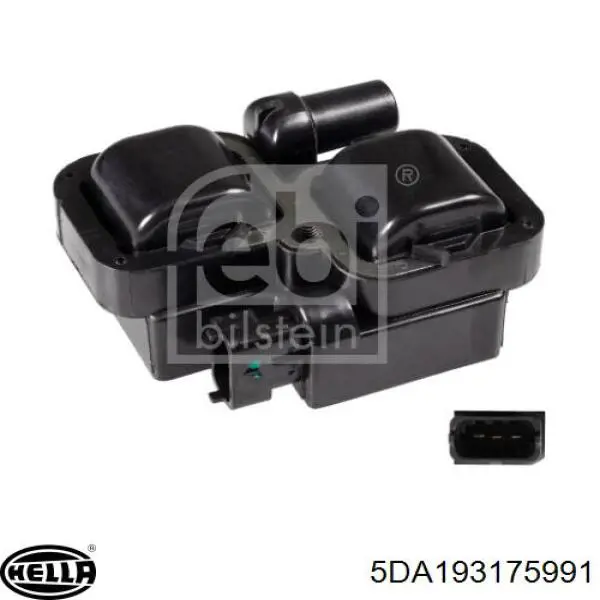 Котушка запалювання HELLA 5DA193175991 ціна, від 36.37 USD