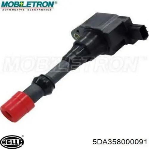 Купити 5DA358000091 HELLA Котушка запалювання