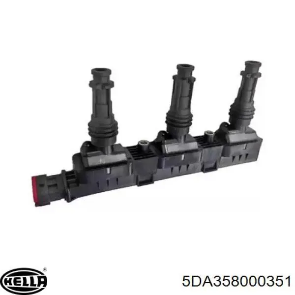 Купити 5DA358000351 HELLA Котушка запалювання