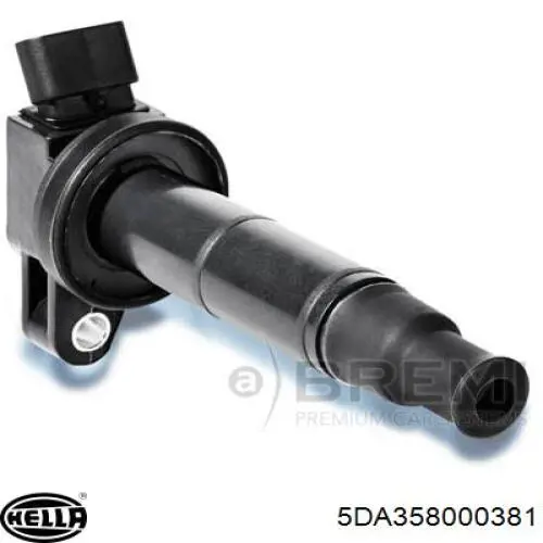 Котушка запалювання HELLA 5DA358000381 ціна, від 32.33 USD