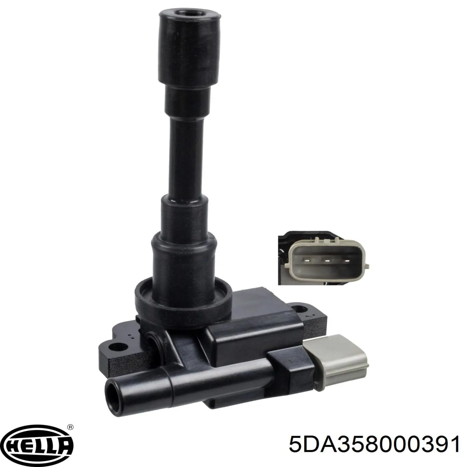 Котушка запалювання HELLA 5DA358000391 ціна, від 37.40 USD