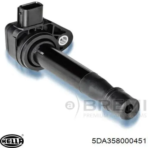 Котушка запалювання HELLA 5DA358000451 ціна, від 33.07 USD