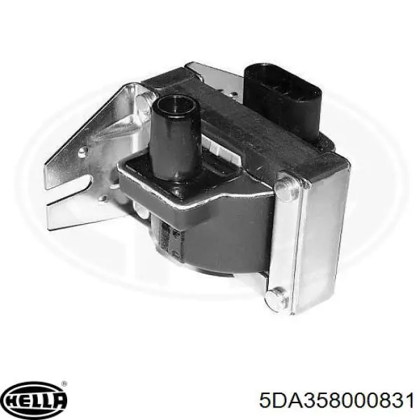 Котушка запалювання HELLA 5DA358000831 ціна, від 21.54 USD