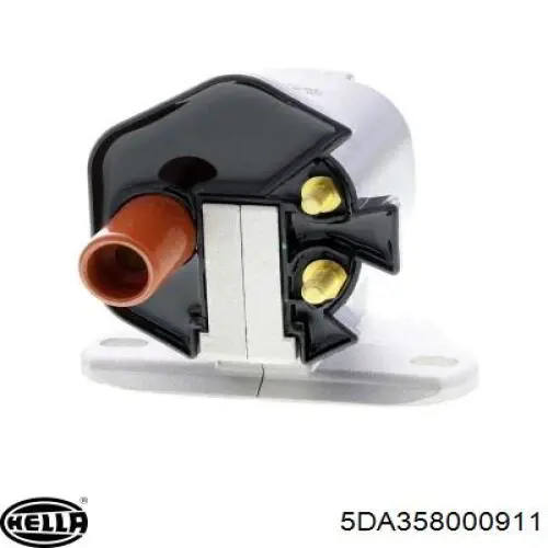 Котушка запалювання HELLA 5DA358000911 ціна, від 29.87 USD