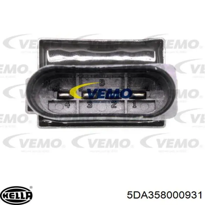 Купити 5DA358000931 HELLA Котушка запалювання
