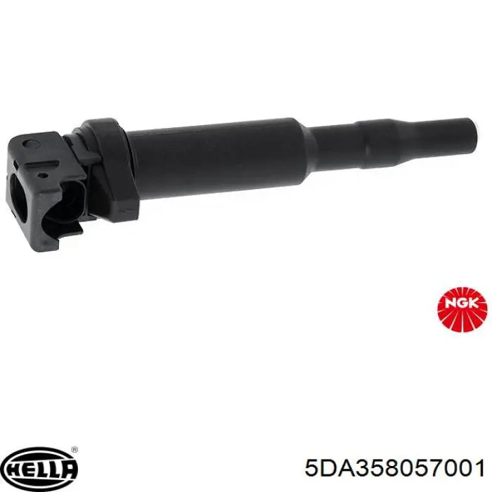 Купити 5DA358057001 HELLA Котушка запалювання