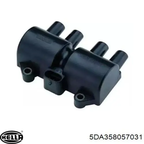 Купити 5DA358057031 HELLA Котушка запалювання