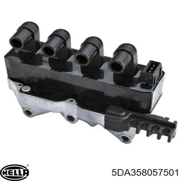 Купити 5DA358057501 HELLA Котушка запалювання