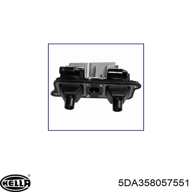 Котушка запалювання HELLA 5DA358057551 ціна, від 90.14 USD