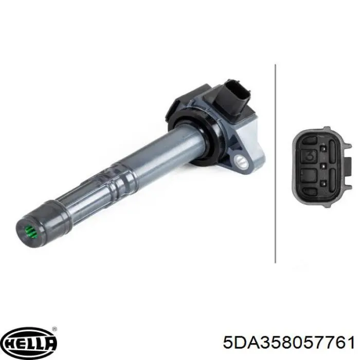 Котушка запалювання HELLA 5DA358057761 ціна, від 32.36 USD