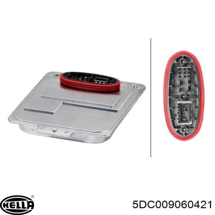 ЕБУ ксенону HELLA 5DC009060421 ціна, від 204.51 USD