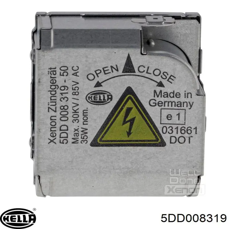 Блок розпалювання, ксенон 93171027 Opel