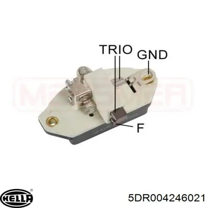 Реле регулятор генератора HELLA 5DR004246021