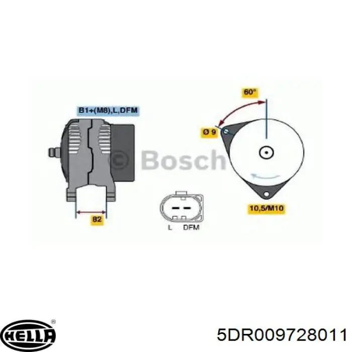 Реле зарядки генератора Bosch F00MA45208 ціна, від 25.05 USD