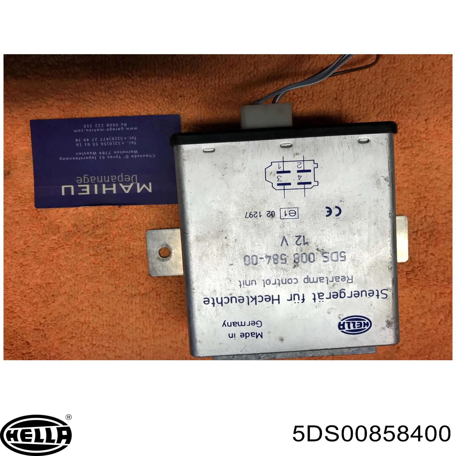 Купити 5DS00858400 HELLA 