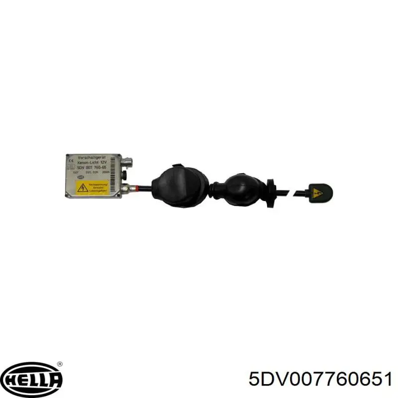 Блок розпалювання, ксенон HELLA 5DV007760651 ціна, від 38.89 USD