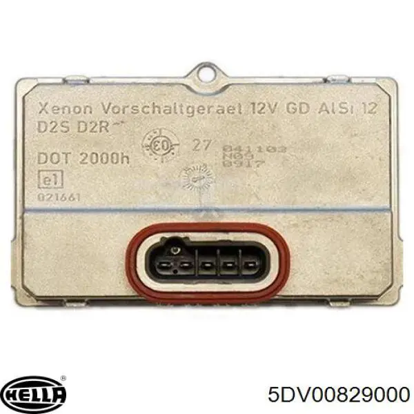 Блок розпалювання, ксенон 5DV00829000 HELLA