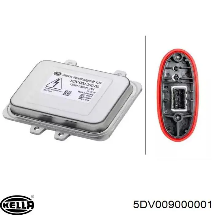 Реле для ксенону Renault (RVI) 7701209425 ціна, від 36.73 USD
