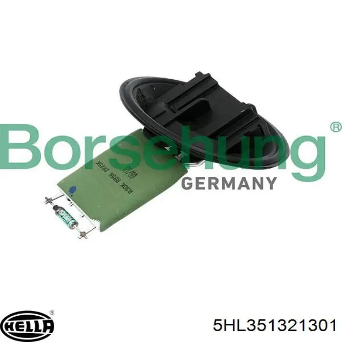 5HL351321301 HELLA Регулятор оборотів пічки