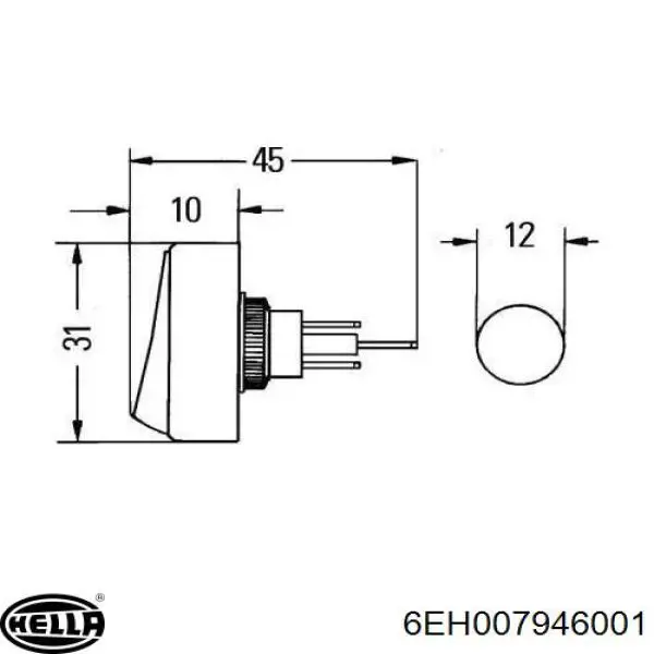 Купити 6EH007946001 HELLA 