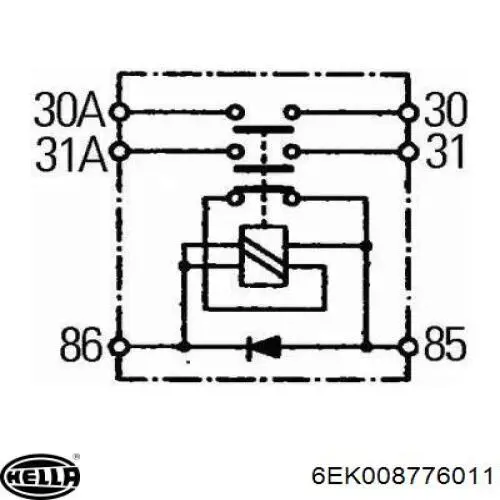 HELLA 6EK008776011