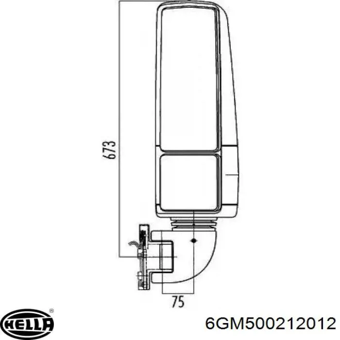  6GM500212012 HELLA