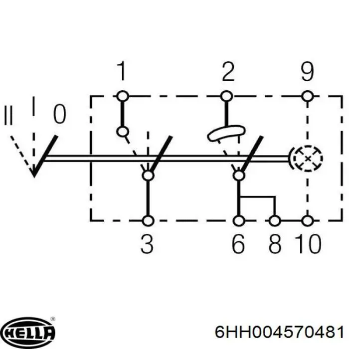 Купити 6HH004570481 HELLA 