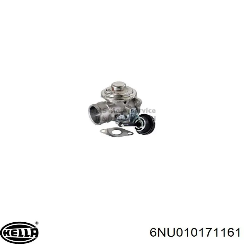 Клапан EGR рециркуляції газів HELLA 6NU010171161