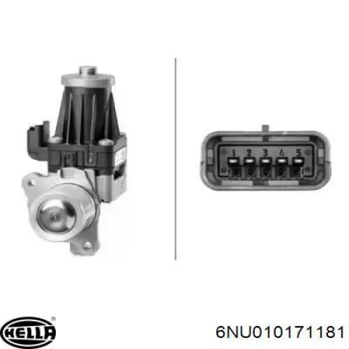 Радіатор системи рециркуляції ОГ Engitech ENT520014