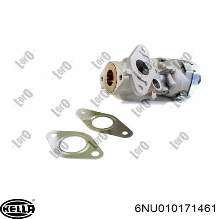 Клапан EGR HELLA 6NU010171461 ціна, від 90.37 USD