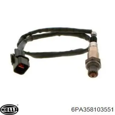 Лямбда зонд, датчик кисню до каталізатора HELLA 6PA358103551