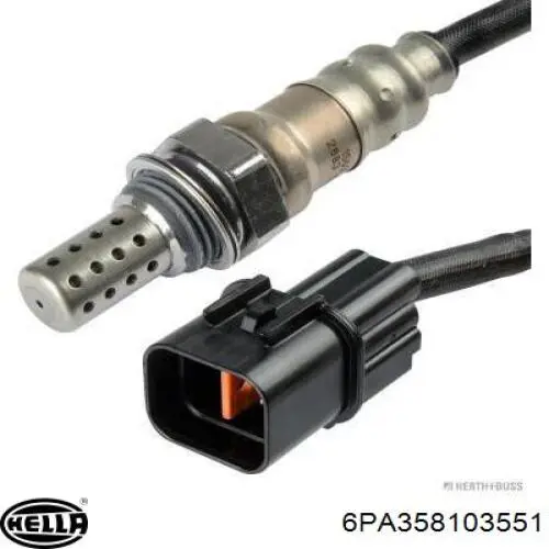 6PA358103551 HELLA Лямбдазонд, датчик кисню до каталізатора