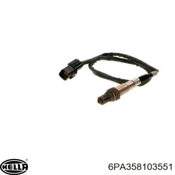 Лямбдазонд, датчик кисню до каталізатора HELLA 6PA358103551 ціна, від 52.29 USD