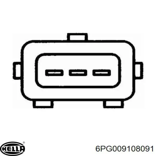 Датчик детонації 6PG009108091 HELLA