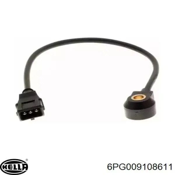 Купити 6PG009108611 HELLA Датчик детонації