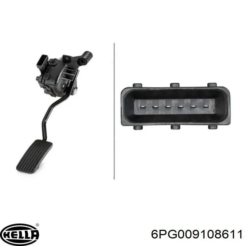 Датчик детонації 6PG009108611 HELLA