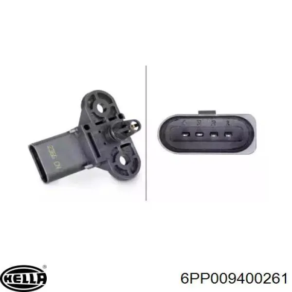 МАП Сенсор 6PP009400261 HELLA