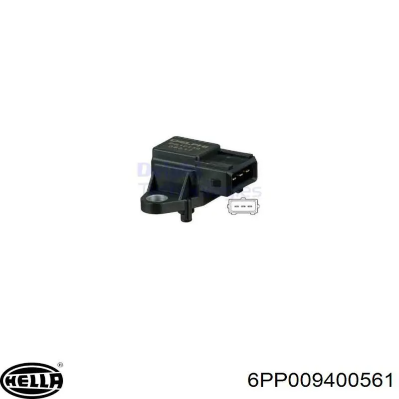 6PP009400561 HELLA Датчик наддува